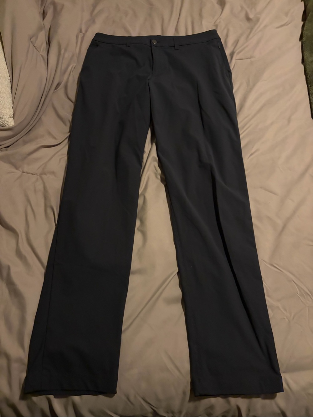 lululemon athletica Men's Straight-Leg Dress Pants - Black
